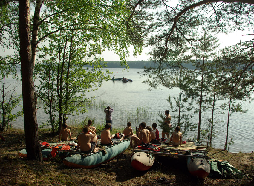 Водный поход, Вуокса, июнь 2009, кадр 084