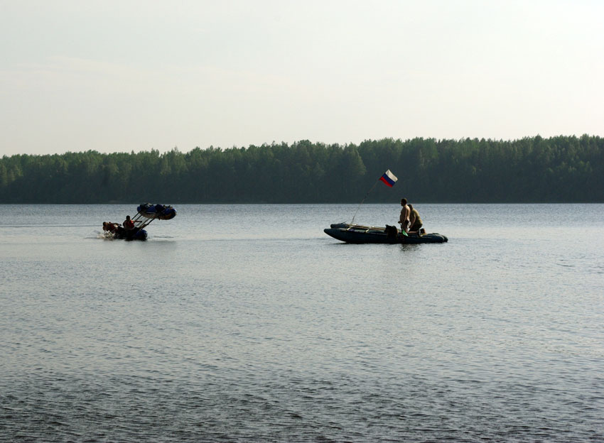 Водный поход, Вуокса, июнь 2009, кадр 199