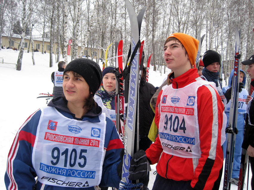 Московская Лыжня, 6 февраля 2011. Фото Кости Баранова, кадр 449