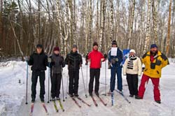 Лыжный туризм, туристский слет. 27 февраля 2011. Фото Дмитрия Тихоненко, кадр 374