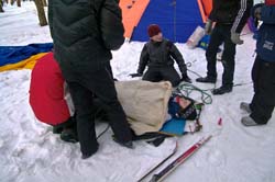 Лыжный туризм, туристский слет. 27 февраля 2011. Фото Дмитрия Тихоненко, кадр 426