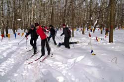 Лыжный туризм, туристский слет. 27 февраля 2011. Фото Дмитрия Тихоненко, кадр 448