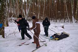 Лыжный туризм, туристский слет. 27 февраля 2011. Фото Дмитрия Тихоненко, кадр 493