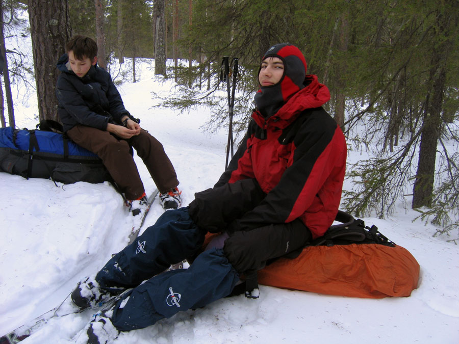 Лыжный поход по Кольскому полуострову, Хибины. Март 2011, кадр 017