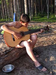 Карелия, июль 2011. Водный поход 3-й кат., р. Муезерка - р. Чирко-Кемь. Фото К. Баранова, кадр 0894