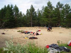 Карелия, июль 2011. Водный поход 3-й кат., р. Муезерка - р. Чирко-Кемь. Фото К. Баранова, кадр 0914
