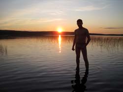 Карелия, июль 2011. Водный поход 3-й кат., р. Муезерка - р. Чирко-Кемь. Фото К. Баранова, кадр 0938