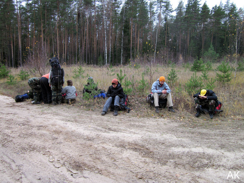 Ноябрь 2011. Поход в Подмосковье по маршруту Покров. Фотографии АК, кадр 0106