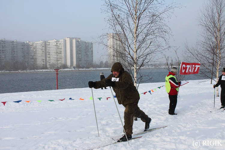 Лыжный забег в Печатниках, 21 января 2012, кадр 2939