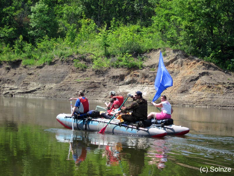 Река Хопер. Водный поход. Июнь 2012, кадр 1037