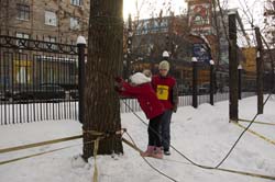 27 января 2013. Турклуб Вертикаль участвует в Чемпионате МосГорСЮТУР по фрироупу, кадр IMGP3560