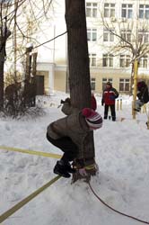 27 января 2013. Турклуб Вертикаль участвует в Чемпионате МосГорСЮТУР по фрироупу, кадр IMGP3563