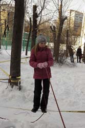 27 января 2013. Турклуб Вертикаль участвует в Чемпионате МосГорСЮТУР по фрироупу, кадр IMGP3576