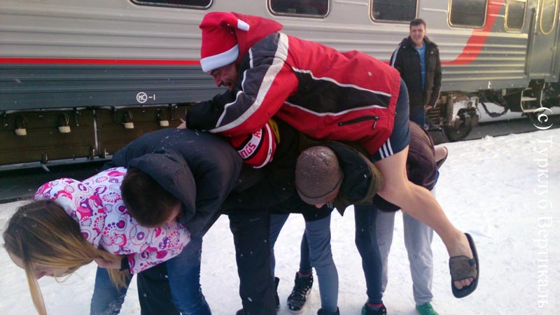 Зимний лагерь в Мончегорске. Декабрь 2014 - Январь 2015. Фотографии Александра Беззубова, кадр 454