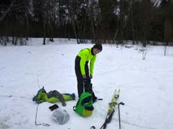 Лыжная тренировка на Весенней. 7 февраля 2016, кадр 32