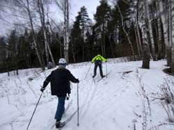 Лыжная тренировка на Весенней. 7 февраля 2016, кадр 37