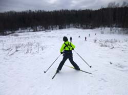 Лыжная тренировка на Весенней. 7 февраля 2016, кадр 41