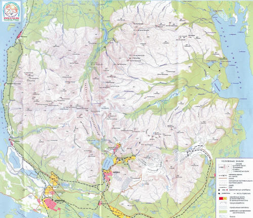 Топографические Карты. Кольский полуостров, Хибины