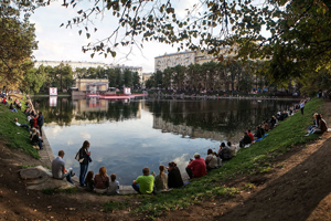 Патриаршие пруды в Москве
