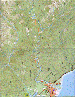 Река Утулик карта 3